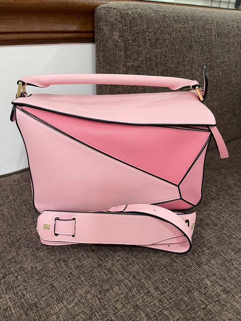 Loewe Puzzle Bag Pink