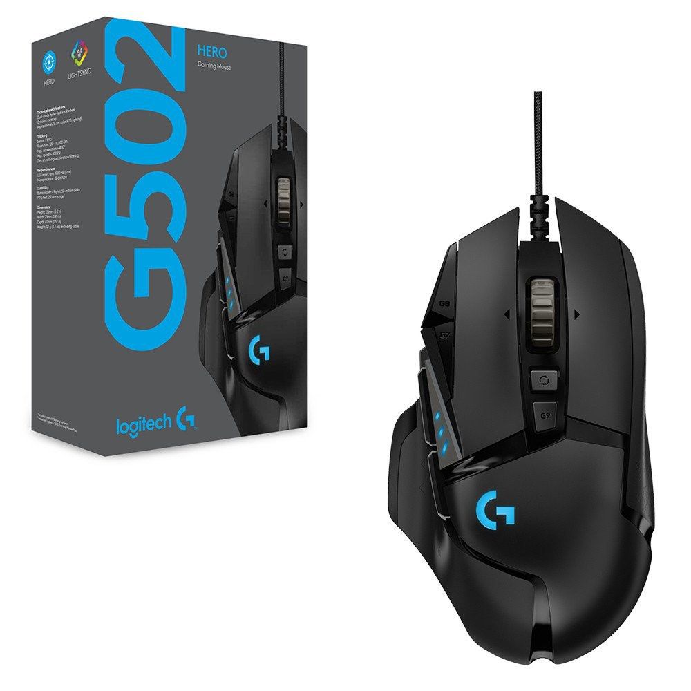 Logitech G502 Hero, Computers & Tech, Parts & Accessories, Computer  Keyboard on Carousell