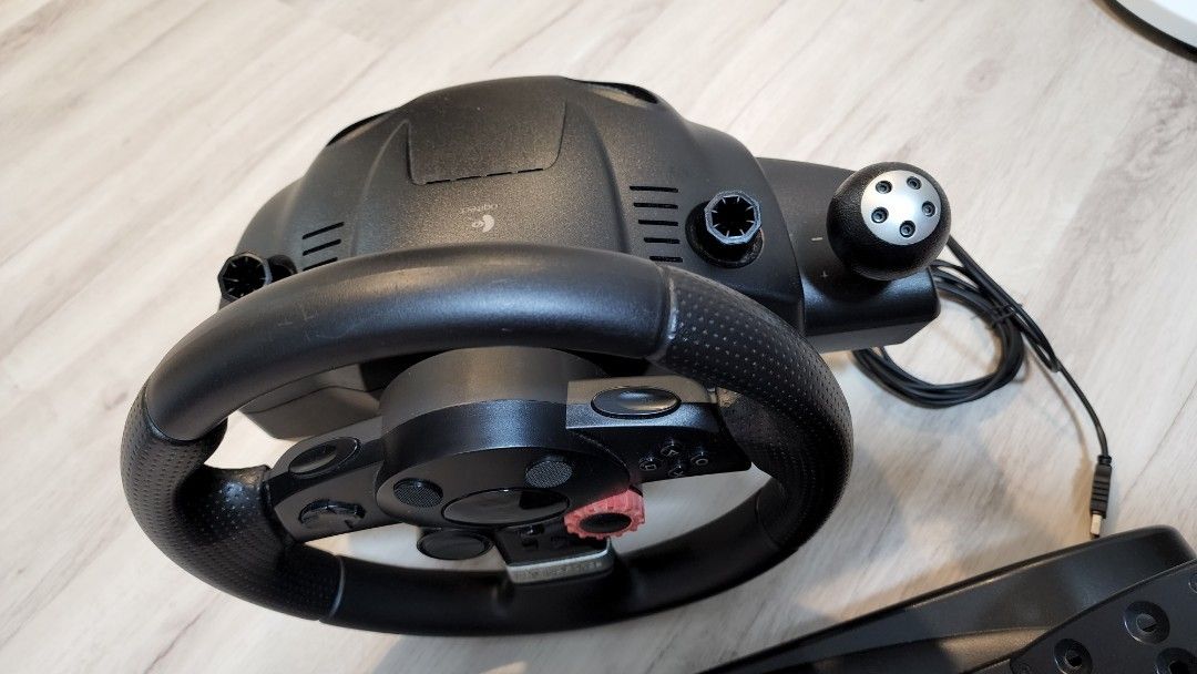 Logitech PS3 steering wheel, Video Gaming, Gaming Accessories, Controllers on Carousell