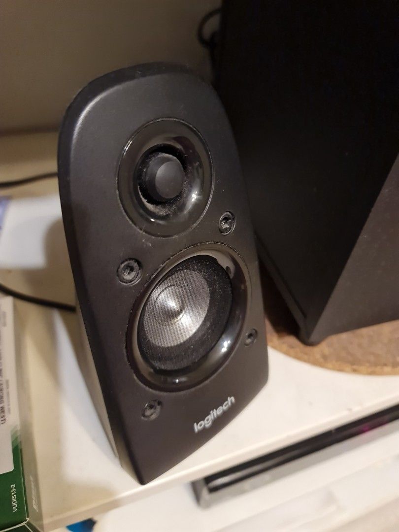 Logitech surround sound speakers, Audio, Soundbars, Speakers