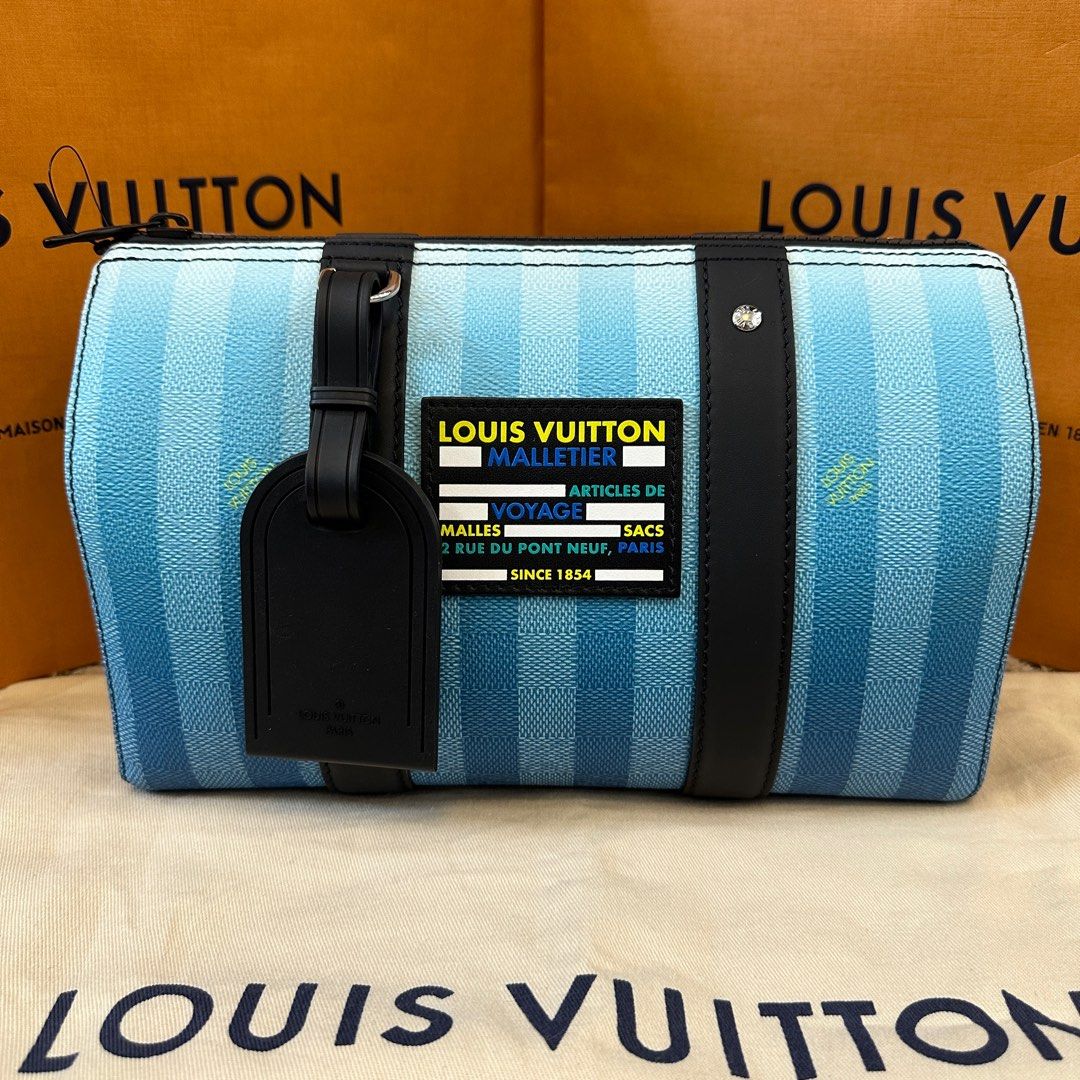 Louis Vuitton City Keepall Gradient Blue