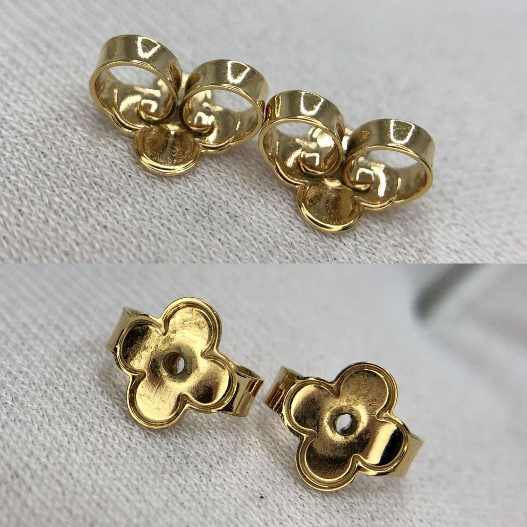 Pearl earrings Louis Vuitton Gold in Pearl - 35802799