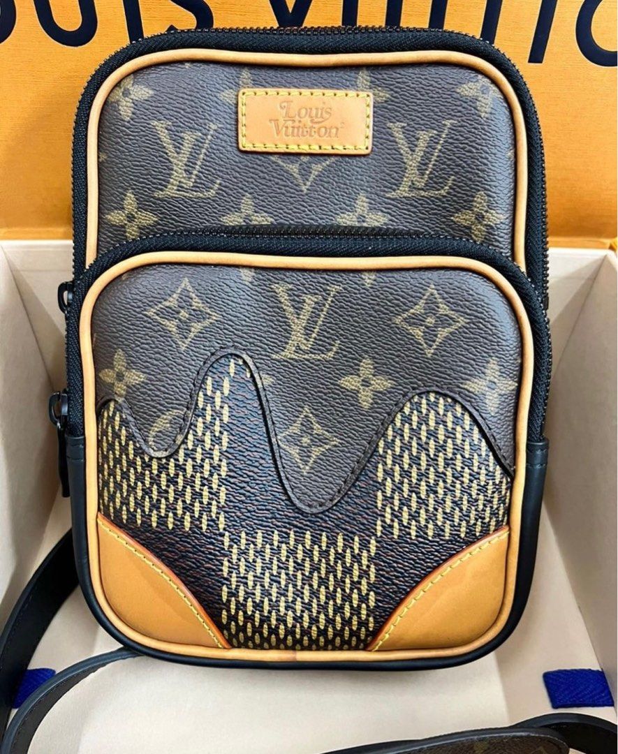 Authentic Louis Vuitton x Nigo e Sling Bag N40379, Luxury