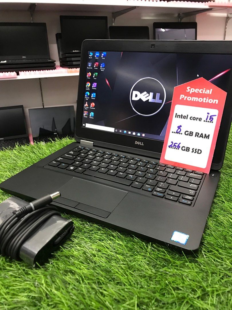 Lowest price 275 only dell latitude Laptop Intel core i56th Gen 8GB RAM 256Gb SSD, Computers