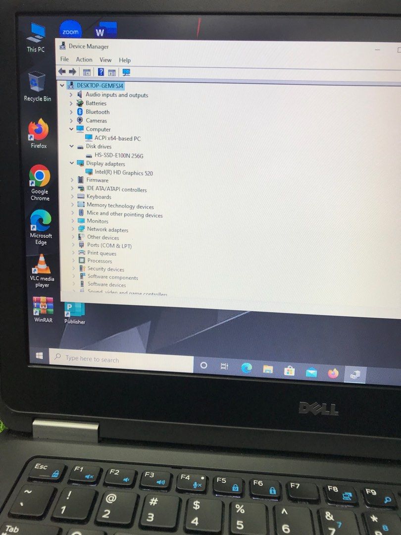 Lowest price 275 only dell latitude Laptop Intel core i56th Gen 8GB