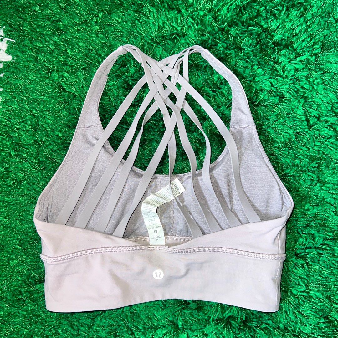 Lululemon Free To Be Moved Bra Size 10 A/B Cup Powdered