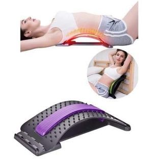 Magnetic Pressure Points Lumbar Traction Orthotic Magic Back Support Stretcher
Black only