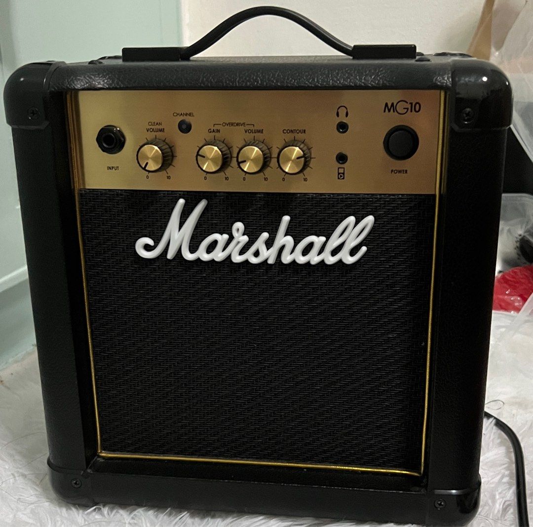 Marshall MG10 electric guitar amp, Hobbies & Toys, Music & Media