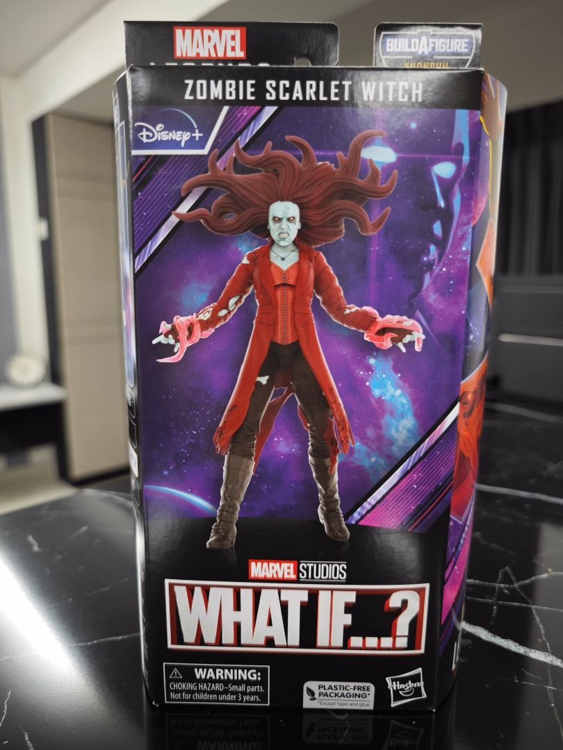 Marvel Legends Disney+ Zombie Scarlet Witch (No Baf), Hobbies & Toys