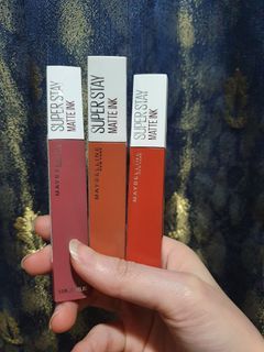 Maybelline Superstay Matte Ink (3 FOR 700)