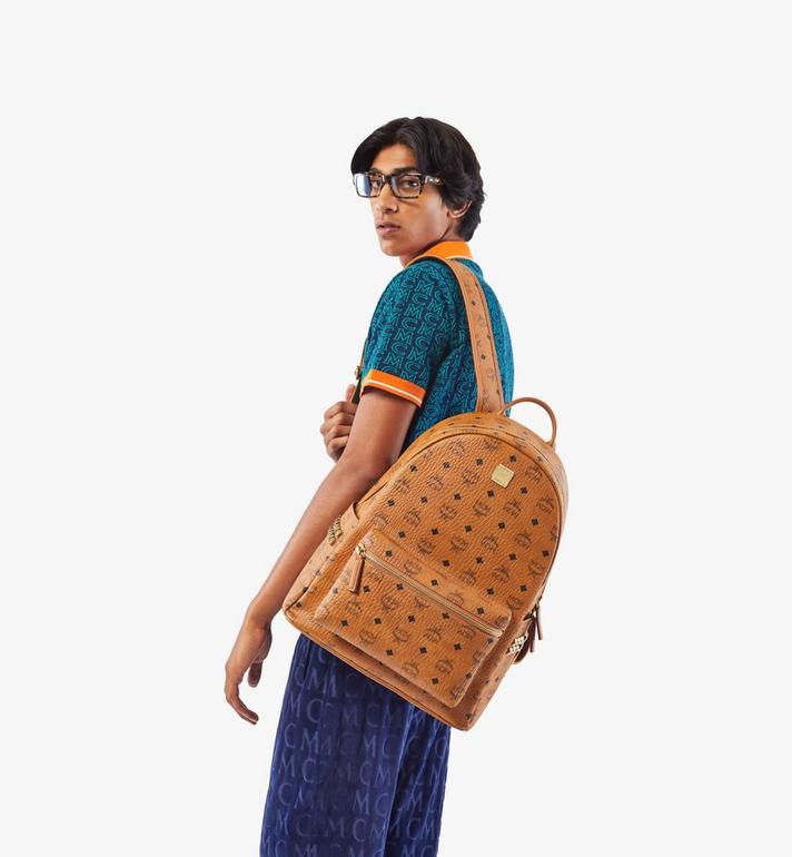 Mcm backpack large size discount