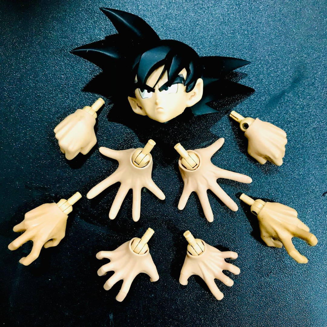 Bonecos Medicom Toy escala 1/6 :: Boneco do Goku Articulado Son-Gokou  Figure - Arte em Miniaturas