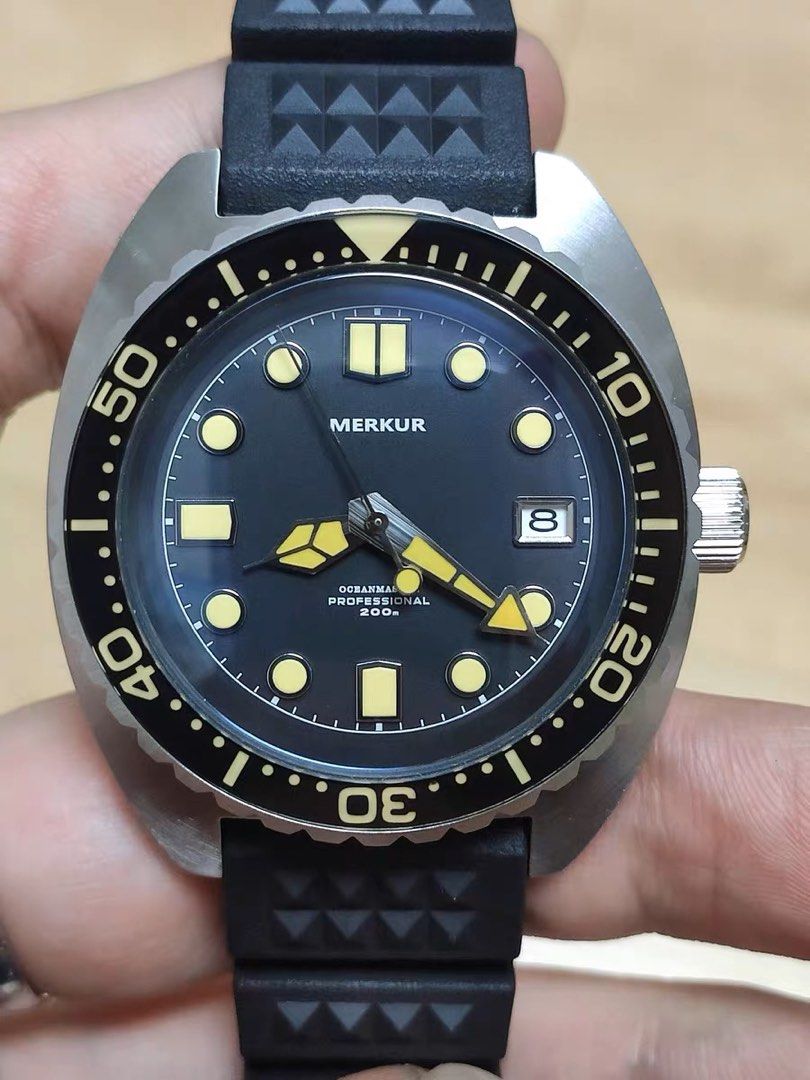 Merkur turtle cheap watch