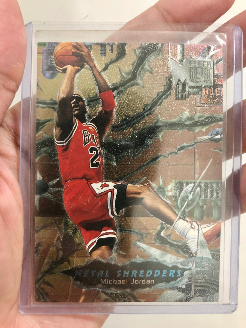 Michael Jordan Metal Shredders card, Hobbies & Toys, Memorabilia