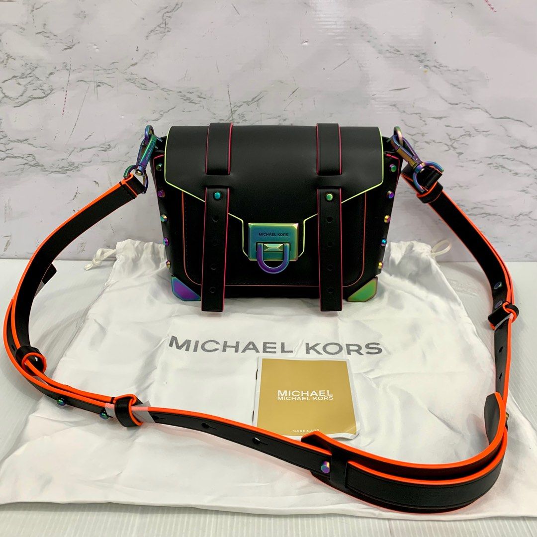 Michael kors black cheap rainbow purse