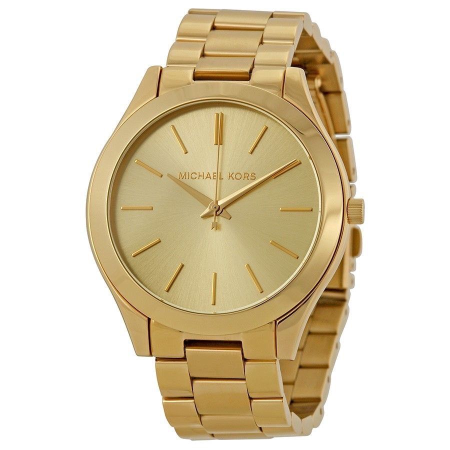 Michael Kors Women's Slim Runway Gold-tone Watch MK3179 #Coach #Daily Use  #stock ready #Raya Offer, Women's Fashion, Watches & Accessories, Watches  on Carousell