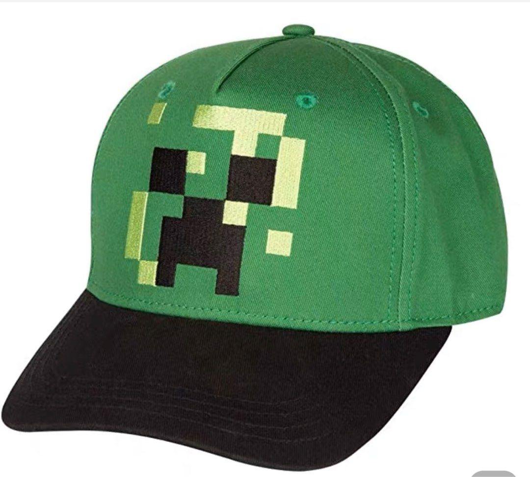 Minecraft Young boys Cap, Men's Fashion, Watches & Accessories, Caps ...