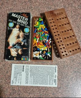 Mini mastermind game 1970s era