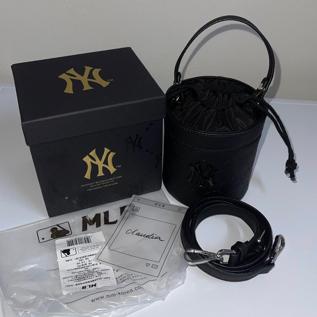 MLB Monogram Nano Bucket Bag (Black) – The Factory KL