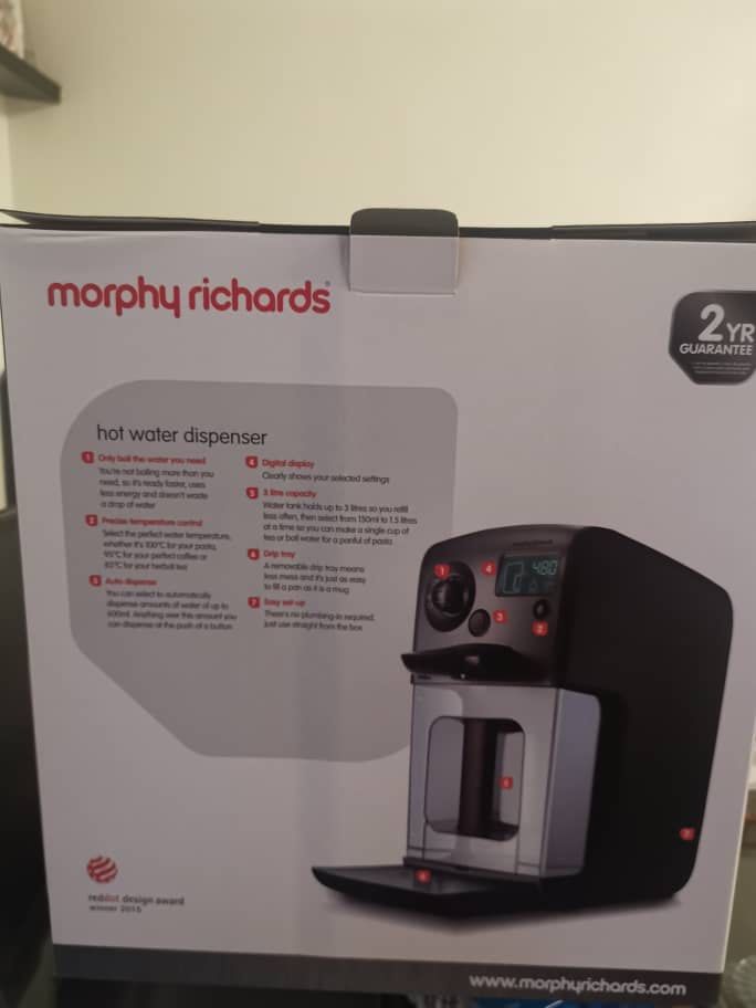 Morphy Richards Redefine Hot Water Dispenser, TV & Home Appliances