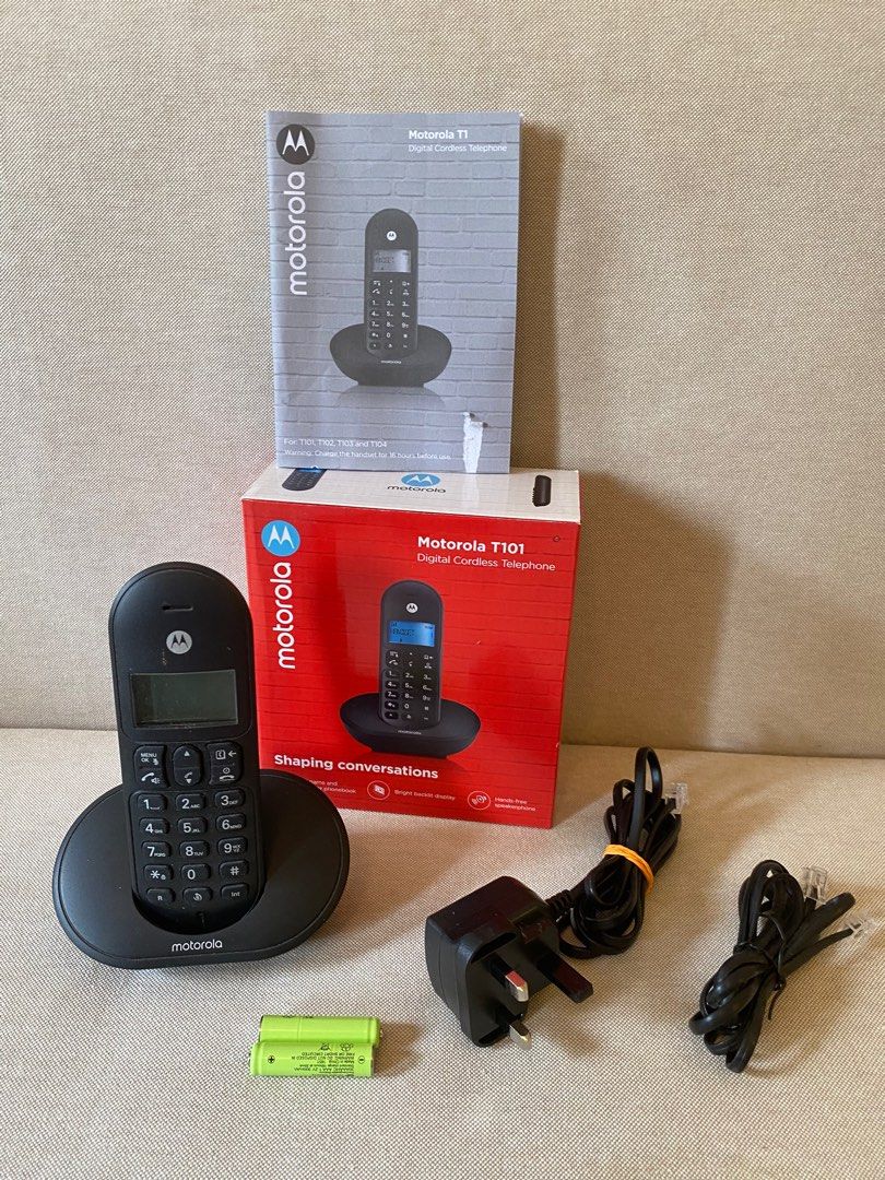 Motorola T101 Digital Cordless Telephone, Mobile Phones & Gadgets