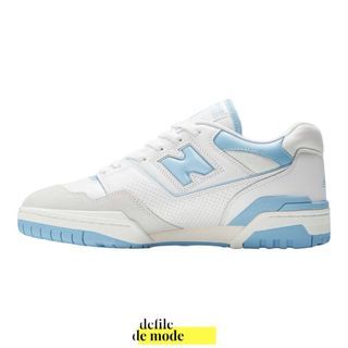 NEW BALANCE 550 UNC UNIVERSITY WHITE BLUE / BLUE HAZE (BB550LSB)
