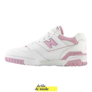NEW BALANCE 550 WHITE BUBBLEGUM PINK / LILAC CLOUD (BBW550BD)