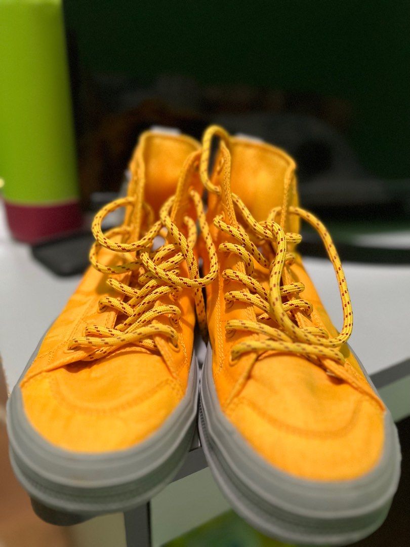 New Era x Palladium Sneakers (Category: Sneakers) located in Las Pinas. Submitted by juststuffthings (Listing ID 1224477270, Image 2). Description: New no box pero di ko ginamit I keep my shoes kasi in a plastic box .