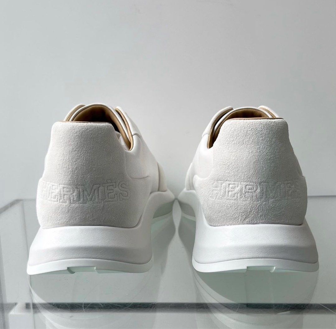 NEW Hermes Fairplay sneaker White Size 43, Luxury, Sneakers u0026 Footwear on  Carousell