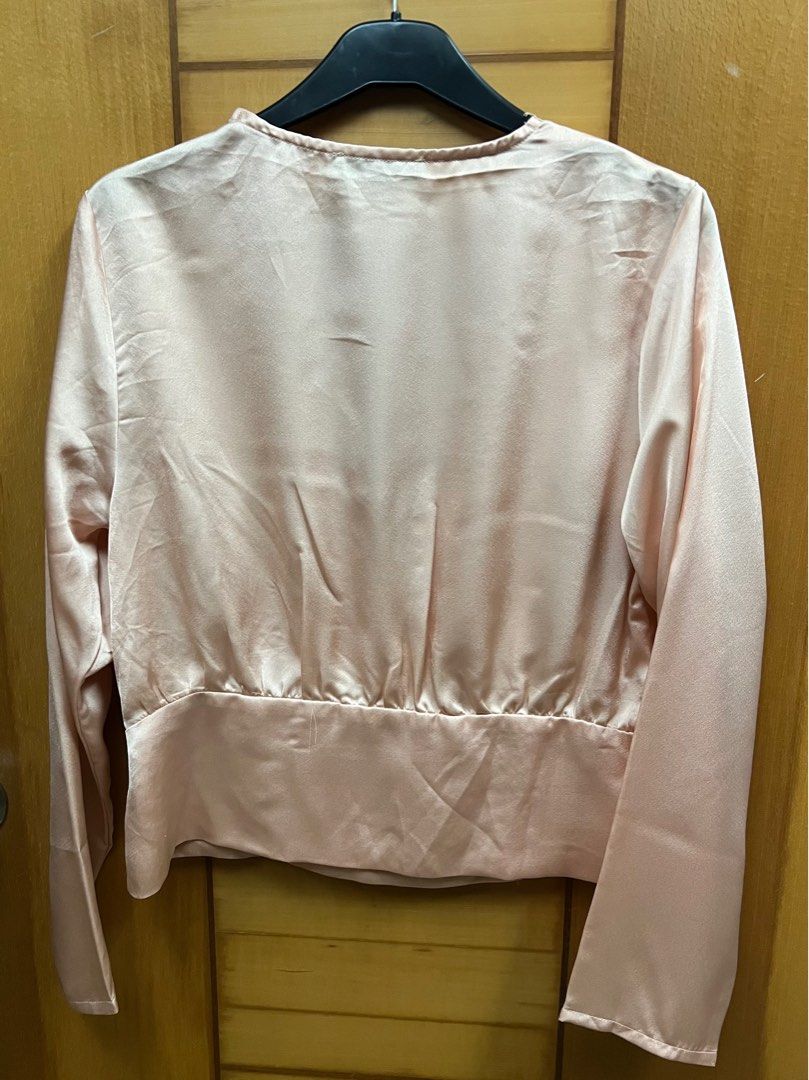 satin blouse missguided