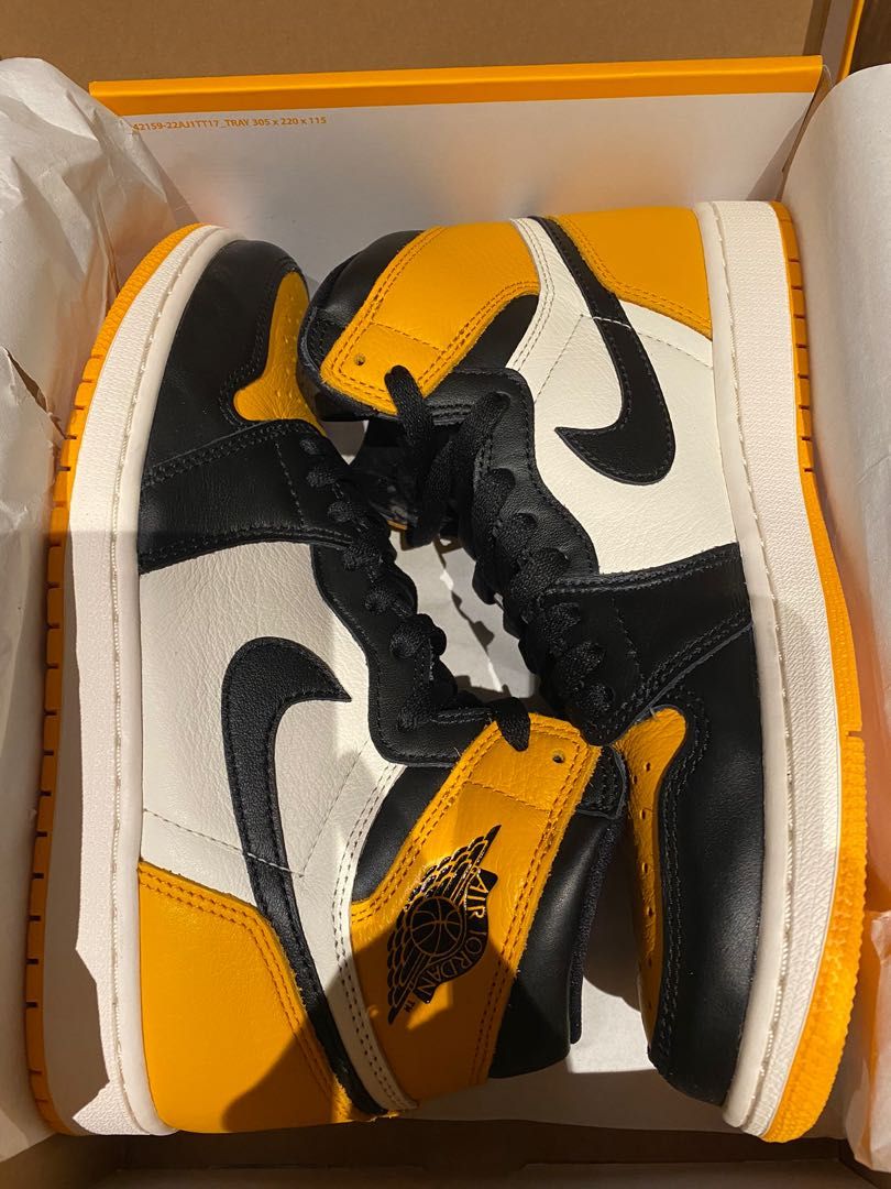Aj1 ow hotsell yellow