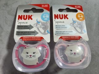 NUK SPACE SILICONE SOOTHER