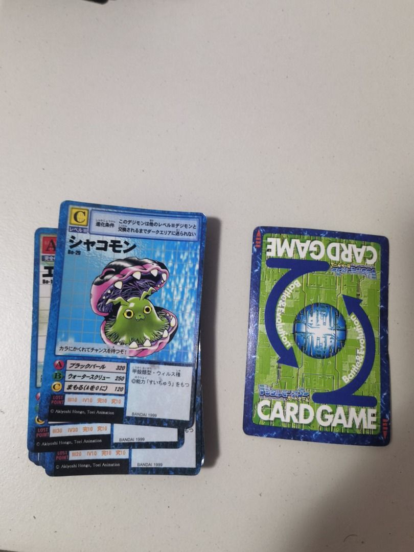 Old Digimon card, Video Gaming, Gaming Accessories, Game Gift Cards &  Accounts on Carousell
