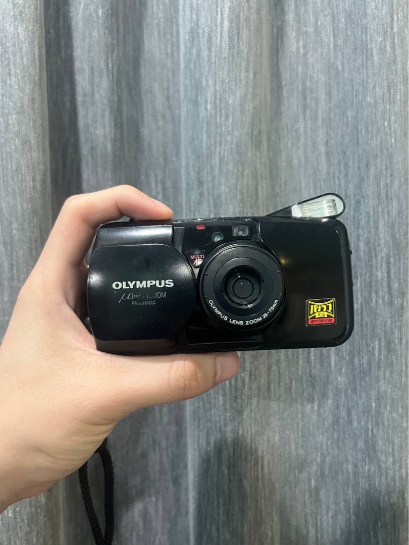 Olympus MJU Zoom Film camera, Photography, Cameras on Carousell