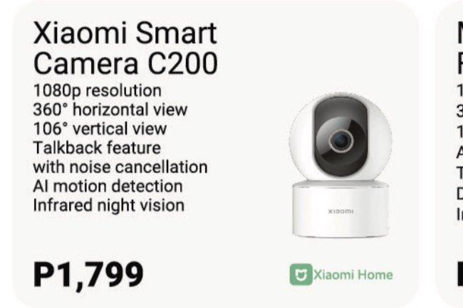 ON HAND XIAOMI WIFI WIRELESS CCTV C200 MODEL (Category: Security Systems & CCTV Cameras) located in Taguig. Submitted by fortheloveofmi.ph (Listing ID 1224489287, Image 1). Description: .