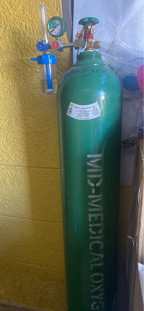Oxygen Tank, Health & Nutrition, Medical Supplies & Tools on Carousell