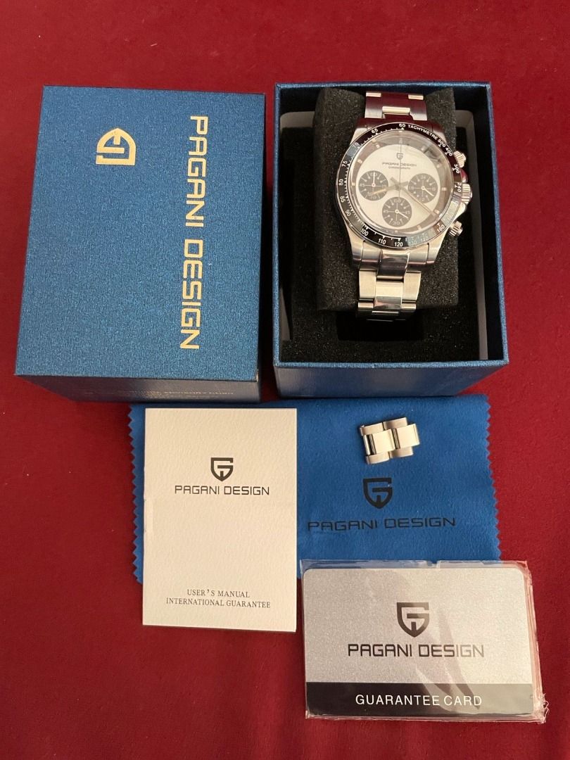 Pagani Design Daytona Paul Newman Chronograph Mecaquartz Men s Fashion
