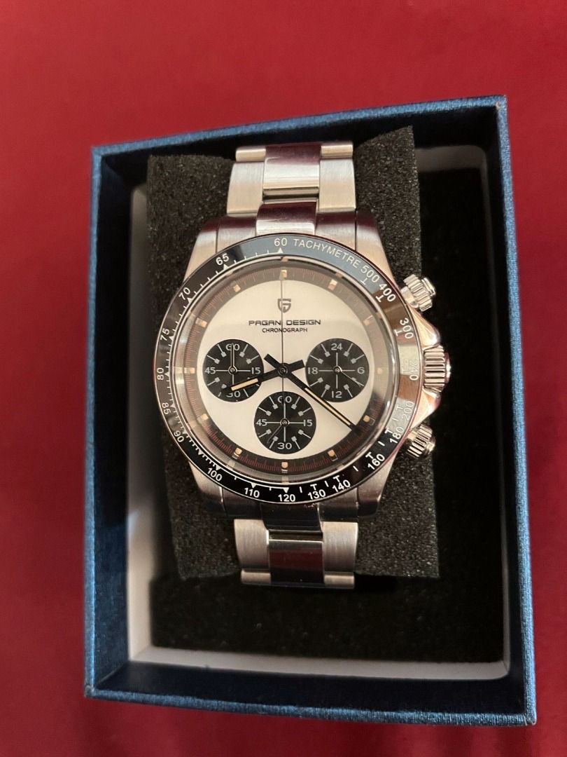 Pagani Design Daytona Paul Newman Chronograph Mecaquartz Men s Fashion