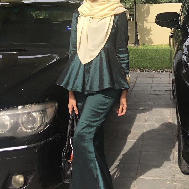 Evelina Peplum Kurung