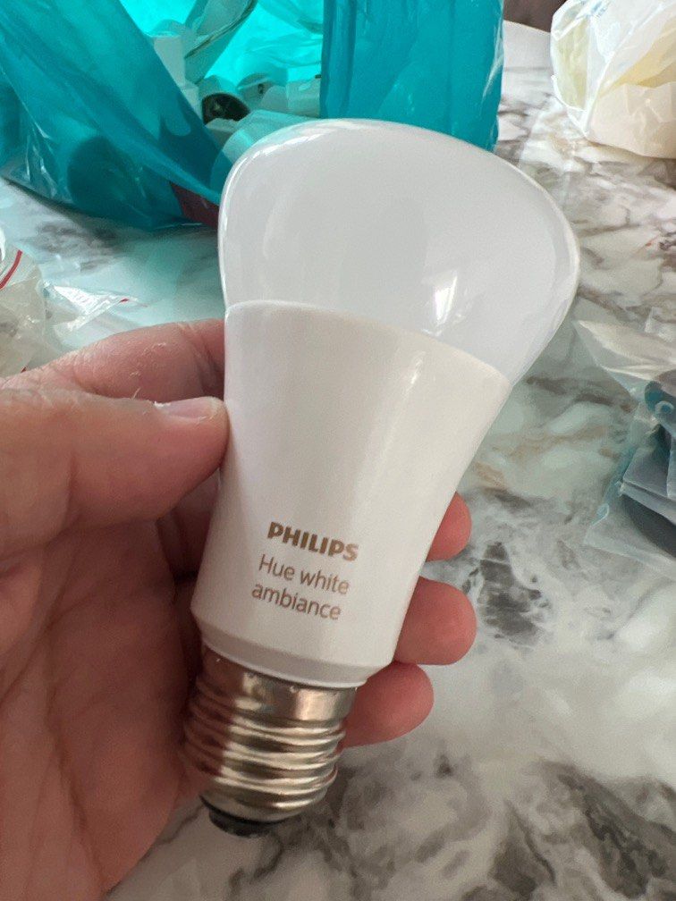 Philips Hue White Ambiance - E27, Furniture & Home Living, Lighting