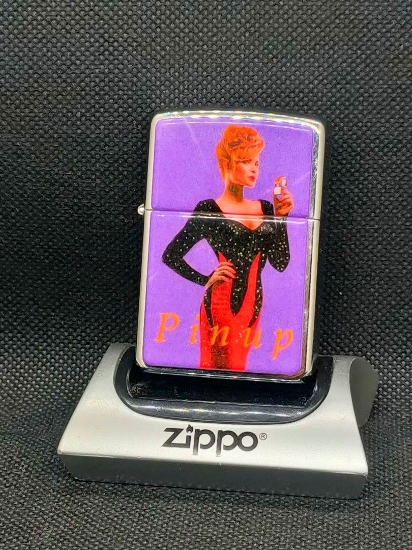 Pin up girl zippo, Hobbies & Toys, Collectibles & Memorabilia, Vintage