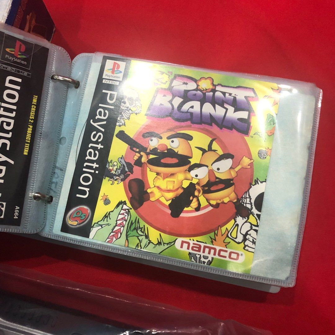 Playstation 1 Light Gun with games, Video Gaming, Gaming Accessories