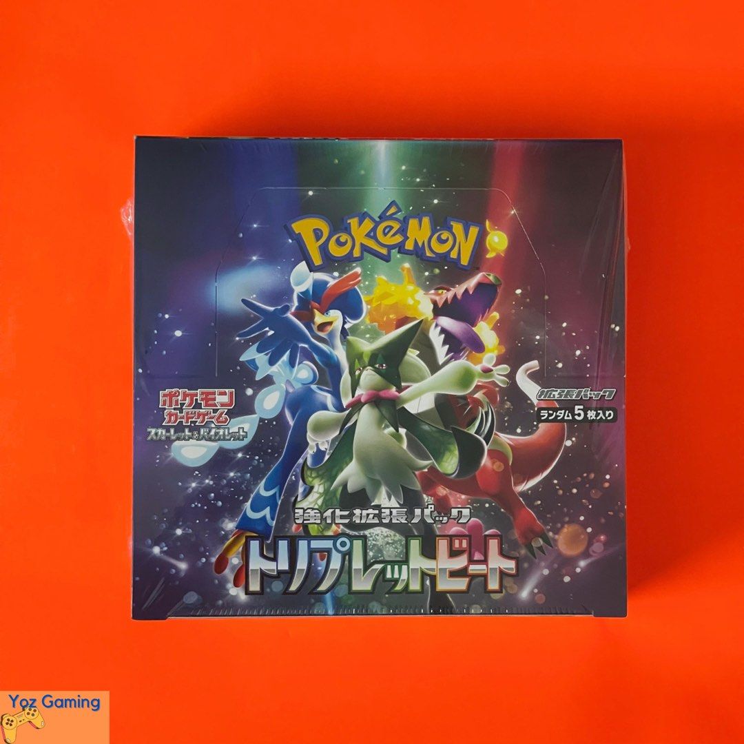 Pokemon Japanese TCG Triplet Beat Booster Box , Hobbies & Toys, Toys &  Games on Carousell