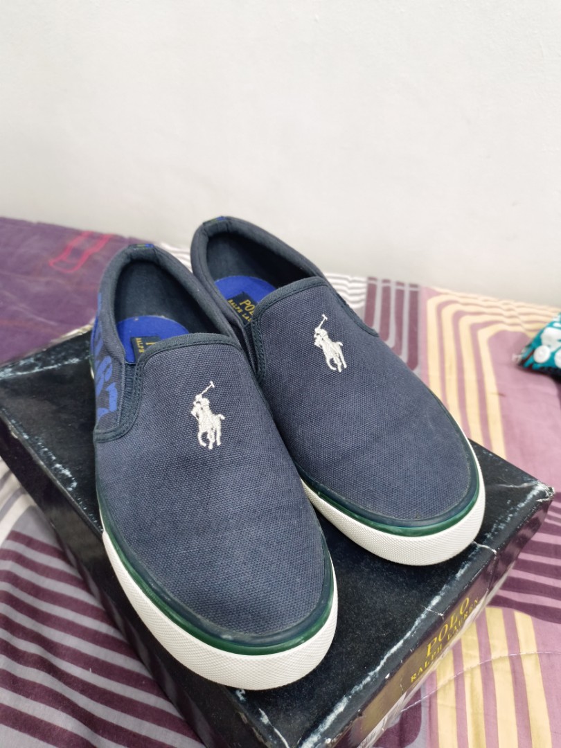 Polo RL shoes, Women's Fashion, Footwear, Slippers and slides on Carousell