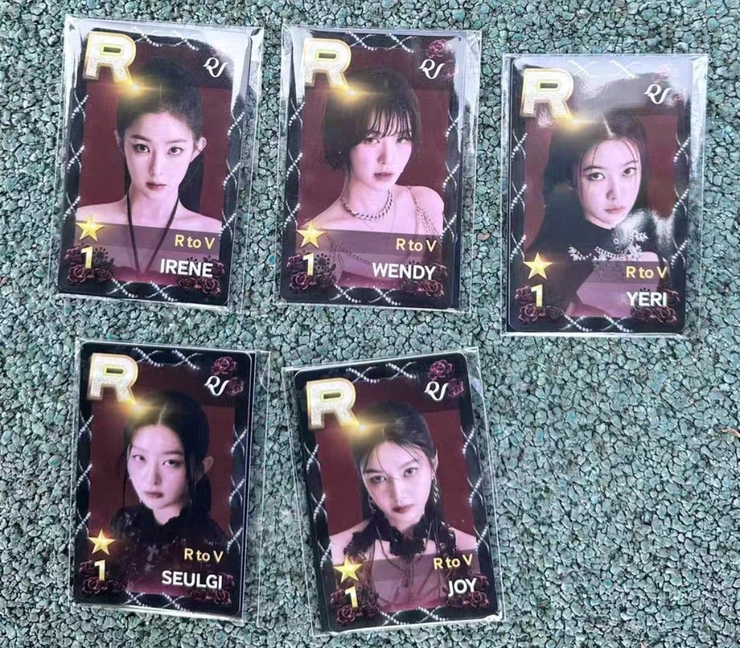 [PO,READ DESCRIPTION] SUPERSTAR SMTOWN RED VELVET OFFICIAL CONCERT EVENT  PHOTOCARD