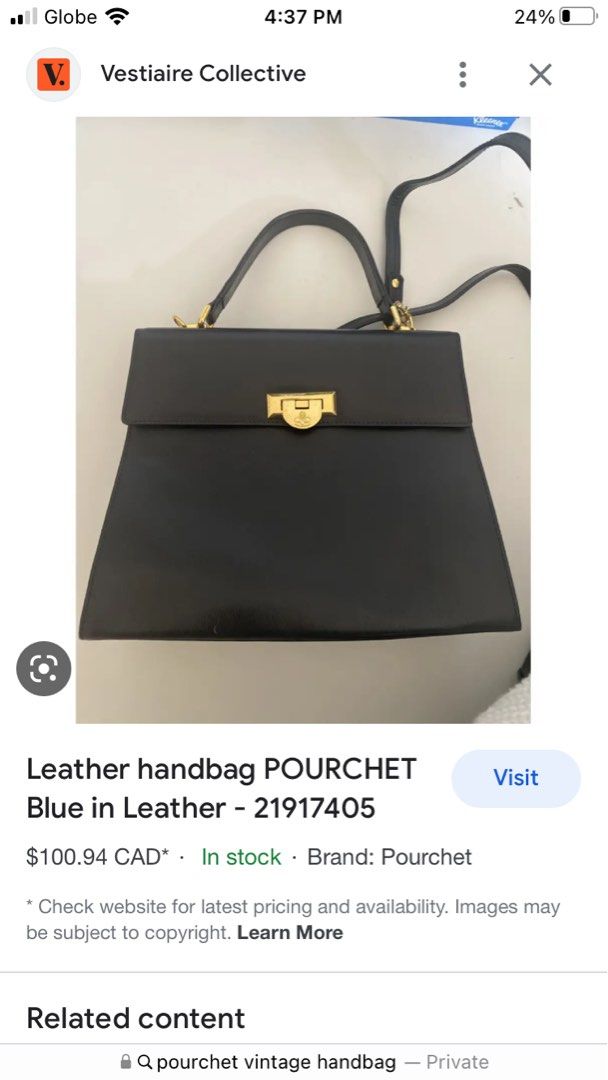 Pourchet Authenticated Handbag