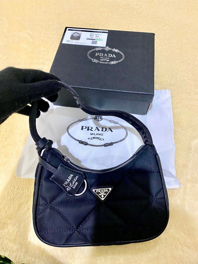 Prada bag shoulder bag prada prada shoulder bag tas prada re edition tas prada vintage prada vintage bag prada re edition shoulder bag sling bag chain