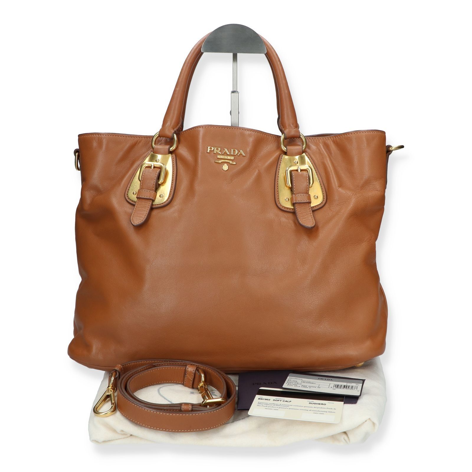 Prada Bn Leather lentil Shoulder
