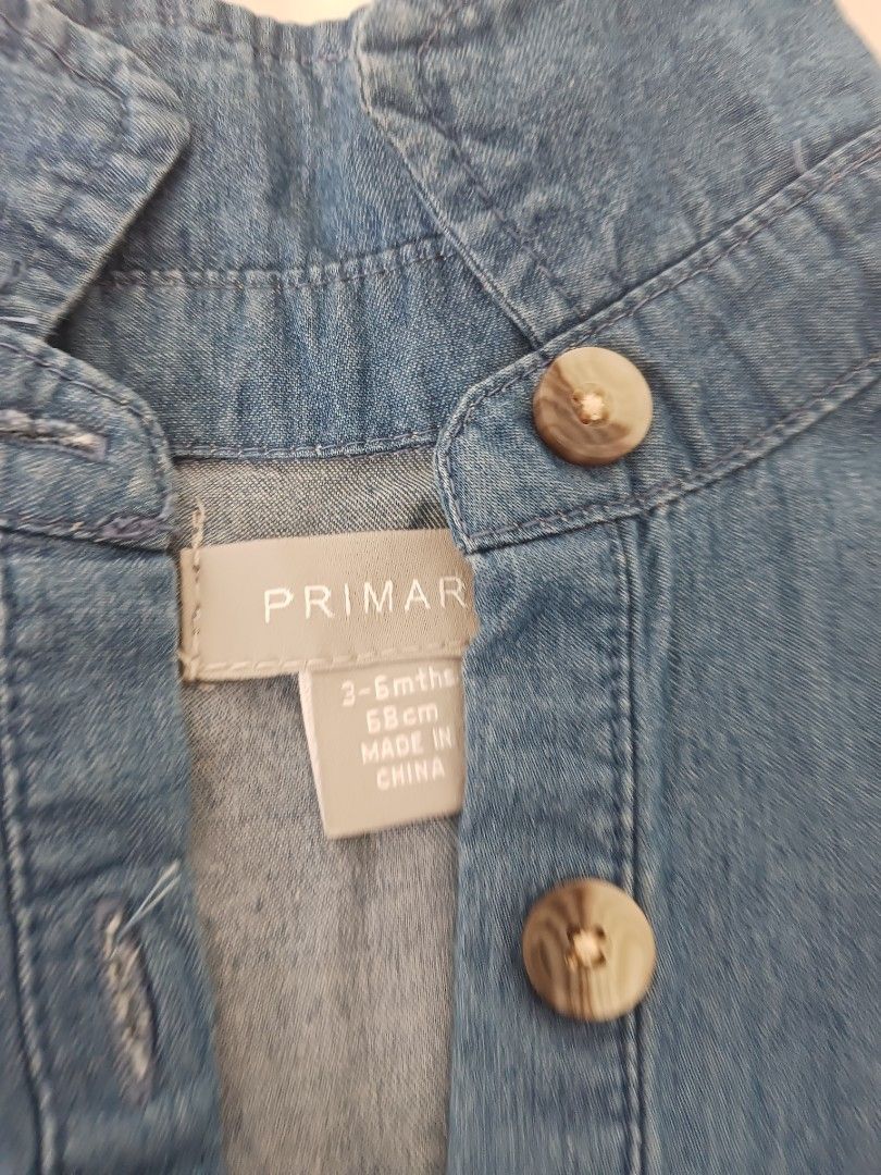Primark jeans dress Babies Kids Babies Kids Fashion on Carousell