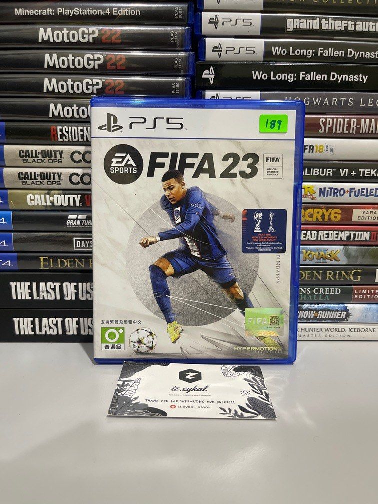 PS5 FIFA23 / FIFA 2023 R3 Rall asia english chinese cd disc used